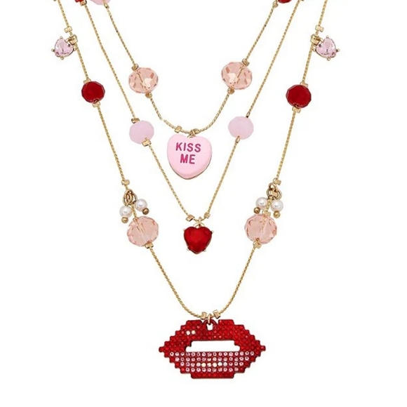 Betsey Johnson kiss me sweetheart BNWT - Picture 1 of 2